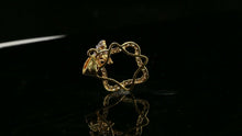 22k Pendant Solid Gold ELEGANT Classic Geometric Floral Pendant p4074 - Royal Dubai Jewellers