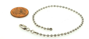 22k Solid Gold ELEGANT Bracelet length 7.5 Inch White Gold Cb96 - Royal Dubai Jewellers