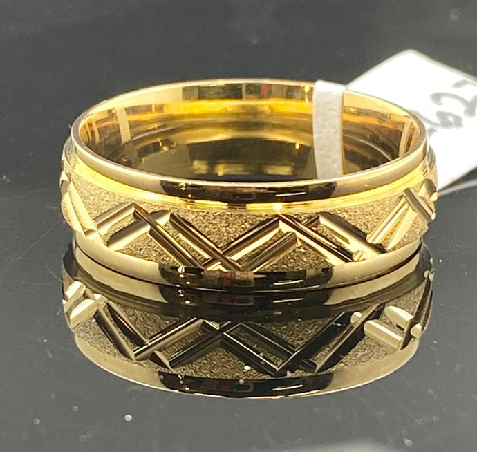 Gold tone black stone vanki finger ring dj-42448 – dreamjwell