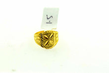 22k Ring Solid Gold ELEGANT BABY children KIDS Ring "RESIZABLE" size 3 R434 mf - Royal Dubai Jewellers