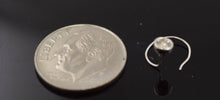 Authentic 18K White Gold Nose Pin Ring Stud Round-Cut-Diamond VS2 n89 - Royal Dubai Jewellers