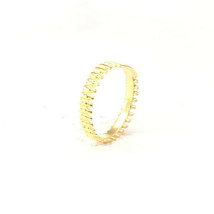 22k Ring Solid Gold ELEGANT Charm Men Ammo Ring SIZE 10.8 "RESIZABLE" r2090 - Royal Dubai Jewellers