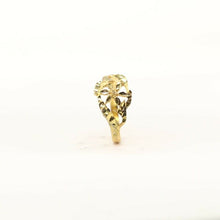 22k Ring Solid Gold ELEGANT Charm Ladies Floral Band SIZE 5 "RESIZABLE" r2115 - Royal Dubai Jewellers