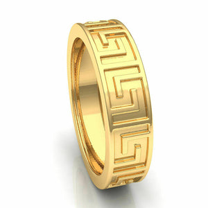 22k Ring Solid Yellow Gold Ladies Jewelry Elegant Italian Designer CGR73 - Royal Dubai Jewellers