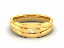 22k Solid Yellow Gold Unisex Jewelry Elegant Designer Band CGR86 - Royal Dubai Jewellers