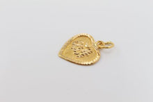 22k 22ct Solid Gold Muslim Religious Allah Pendant Modern Heart Design p999 ns - Royal Dubai Jewellers