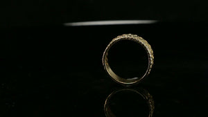 22k Ring Solid Gold ELEGANT Charm Ladies Band SIZE 7.5 "RESIZABLE" r2919mon - Royal Dubai Jewellers