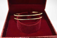 22k Solid Gold ELEGANT WOMEN BANGLE BRACELET"ADJUSTABLE" cuff 2.5" CB240 - Royal Dubai Jewellers