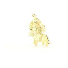 22k Solid Gold ELEGANT Simple Diamond Cut Religious Durga Maa Pendant P1521 - Royal Dubai Jewellers