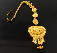 22k Tikka Solid Gold Elegant Tikka Head Accessories T40 - Royal Dubai Jewellers