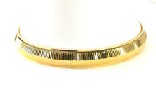 22k Bracelet Solid Gold Simple Charm Diamond Cut Men Design Size 2.75 inch B4218 - Royal Dubai Jewellers