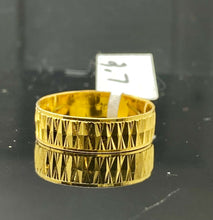 22k Ring Solid Gold Ladies Jewelry Elegant Diamond Shape Design R2424 - Royal Dubai Jewellers