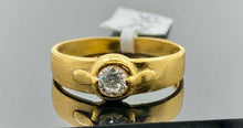 22k Ring Solid Gold ELEGANT Simple Bezel Men Band r2945 - Royal Dubai Jewellers