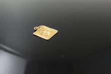 22k 22ct Solid Gold Hindu RELIGIOUS OM Pendant Charm Locket Diamond Cut p1013 ns - Royal Dubai Jewellers