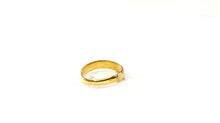 22k Ring Solid Gold ELEGANT Charm Ladies Band SIZE 7.25 "RESIZABLE" r2576mon - Royal Dubai Jewellers