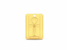 22k Pendant Solid Yellow Gold Ladies Jewelry Elegant Egyptian Symbol Design CGP6 - Royal Dubai Jewellers