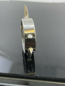 18k Ring Solid Gold ELEGANT Charm Simple Spikes Ladies Band r2116zz - Royal Dubai Jewellers