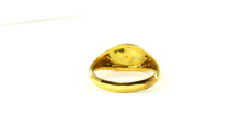 22k Ring Solid Gold ELEGANT Charm Men Mason Band SIZE 11.5 "RESIZABLE" r2394 - Royal Dubai Jewellers