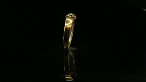 22k Ring Solid Gold ELEGANT Charm Ladies Band SIZE 7 "RESIZABLE" r945mon - Royal Dubai Jewellers