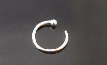 Authentic 18K White Gold Nose Pin Ring n017 - Royal Dubai Jewellers
