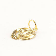 22k Pendant Solid Gold ELEGANT Simple Sikh Religious Pendant P1528 - Royal Dubai Jewellers