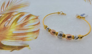 22K Solid Gold Dancing Bangle Bracelet BR6114 - Royal Dubai Jewellers