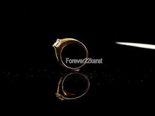 22k Ring Solid Gold ELEGANT Charm Ladies Ring Solitaire SIZE 6 "RESIZABLE" r2185