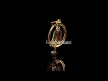 22k Pendant Solid Gold ELEGANT Classic Religious Sai Baba Pendant p3038