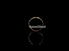 22k Ring Solid Gold Elegant Classic Link Ladies Ring Size R2066 mon