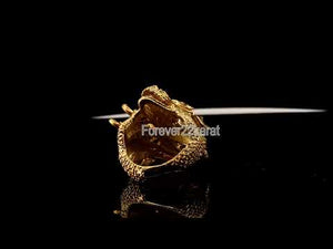 22k Ring Solid Gold ELEGANT Charm Men Luck Dragon Ring SIZE 9 "RESIZABLE" r2190