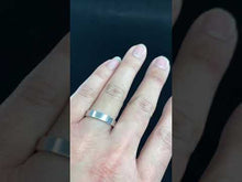 18k Band solid gold Elegant Wedding Band Ring unisex with High Polished r207