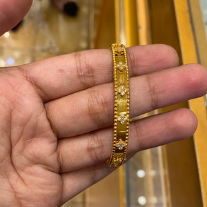 21k Solid Gold Ladies Bracelet B593 - Royal Dubai Jewellers